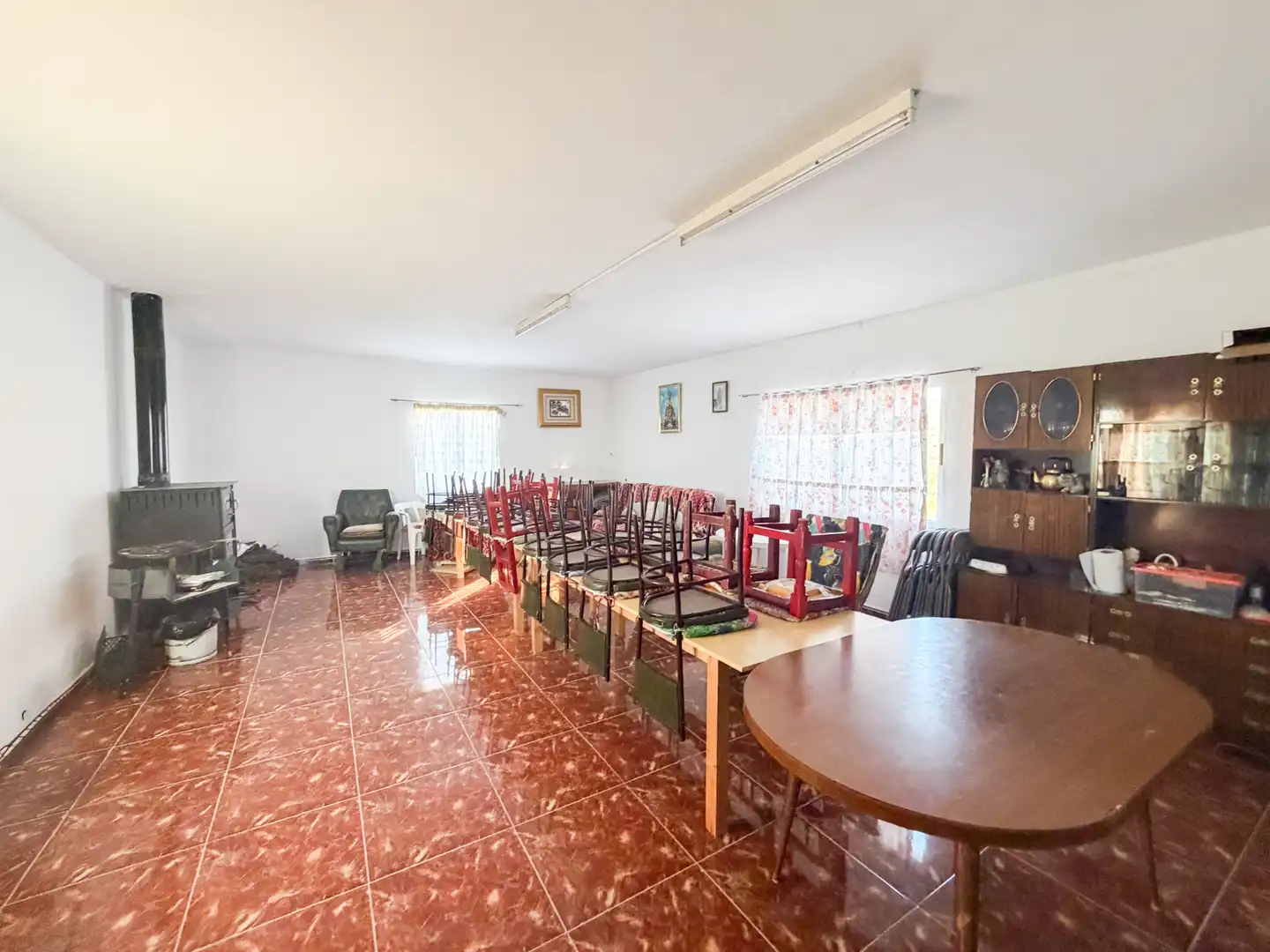 Dining room of Country homes for sale in Freila  with Private garden, Terrace and Furnished
