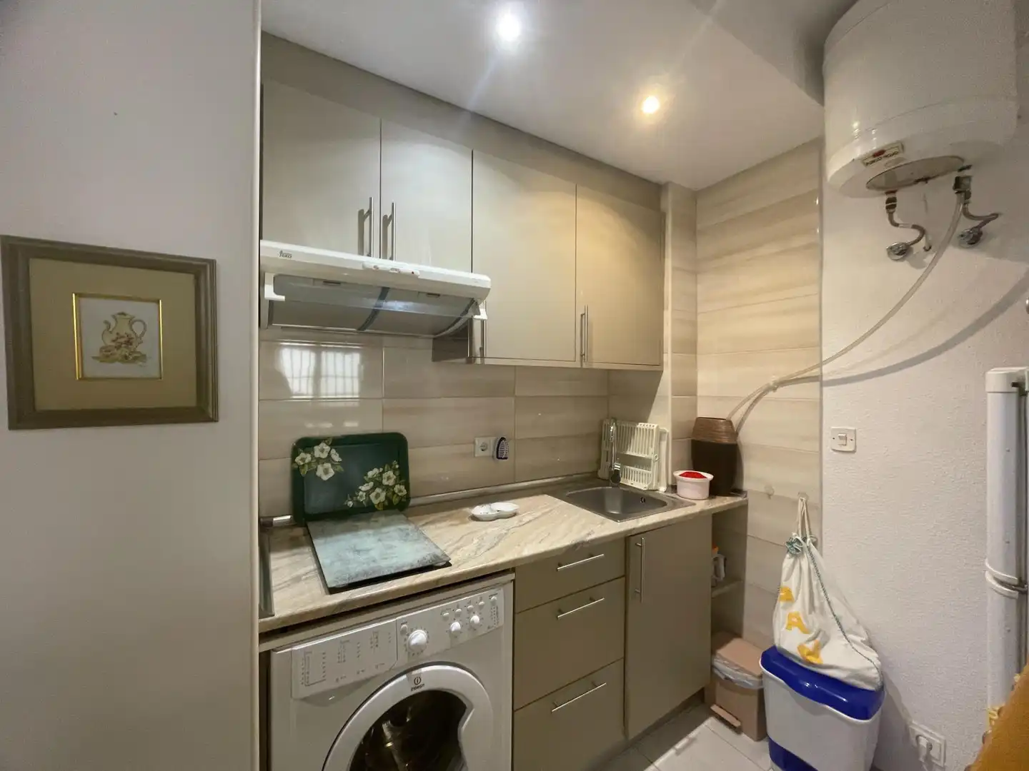 Cocina de Apartamento en venta en Guardamar del Segura con Aire acondicionado y Amueblado