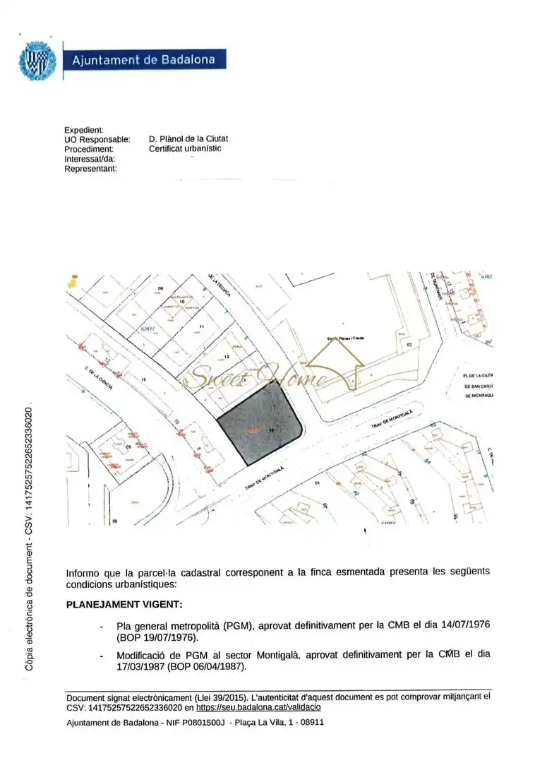 Fabrik Grundstücke zum Verkauf in Badalona
