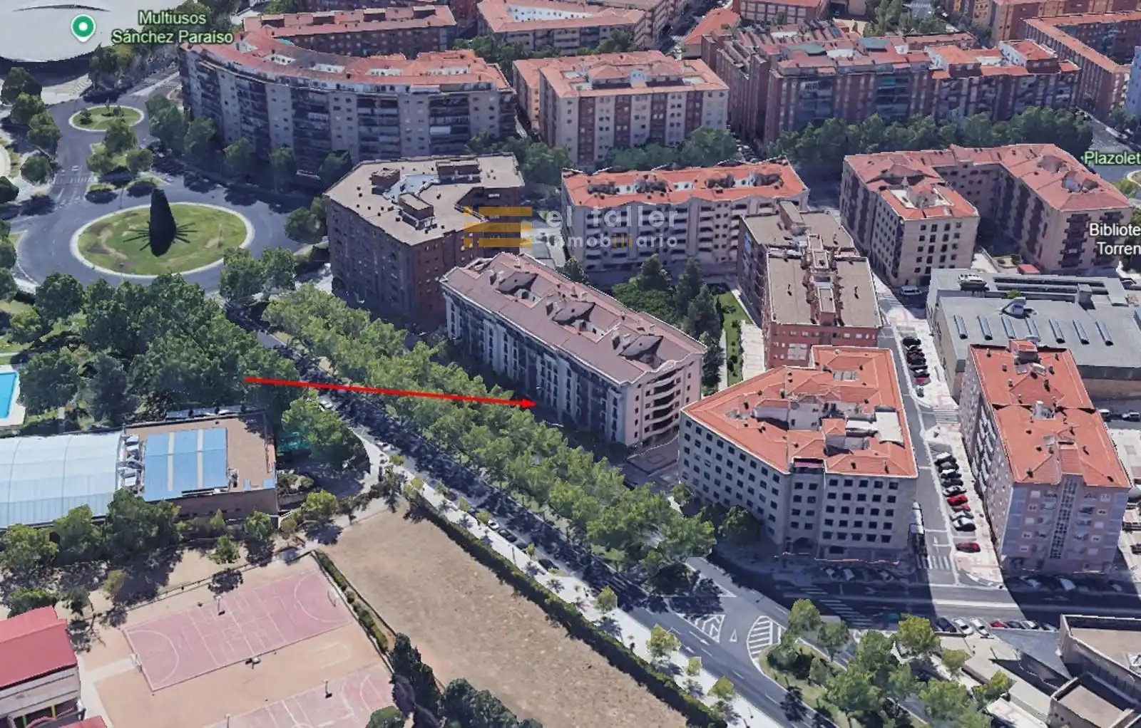 Außenansicht von Wohnung zum Verkauf in Salamanca mit Klimaanlage und Heizung