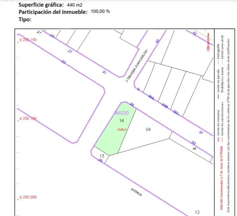 Terreno residencial en venta en Monforte del Cid