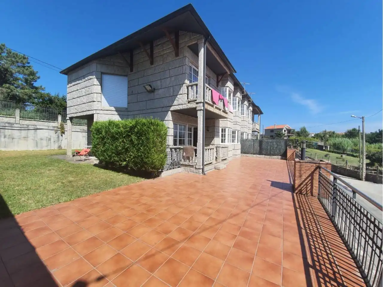 Exterior view of Detached homes for rent in Sanxenxo  with Heating, Private garden and Terrace