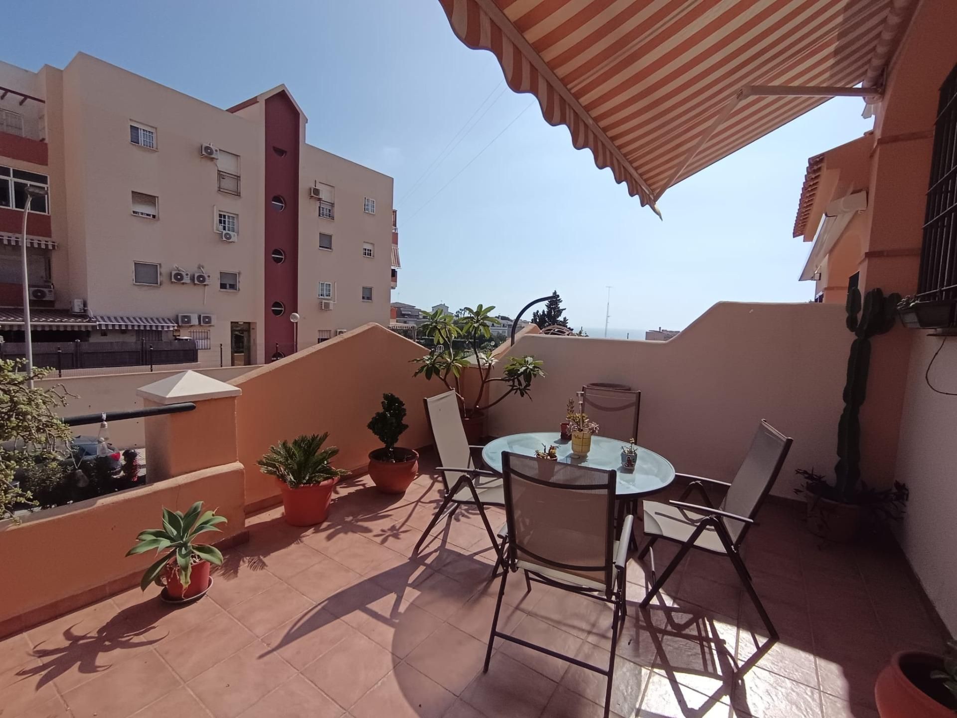 Terrassa de Casa adosada en venda en Málaga Capital amb Aire condicionat, Calefacció i Jardí privat