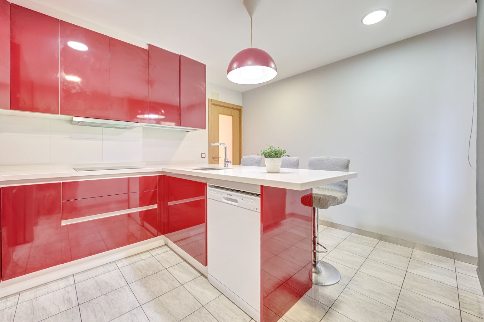 Kitchen of Flat for sale in  Pamplona / Iruña  with Heating, Parquet flooring and Terrace