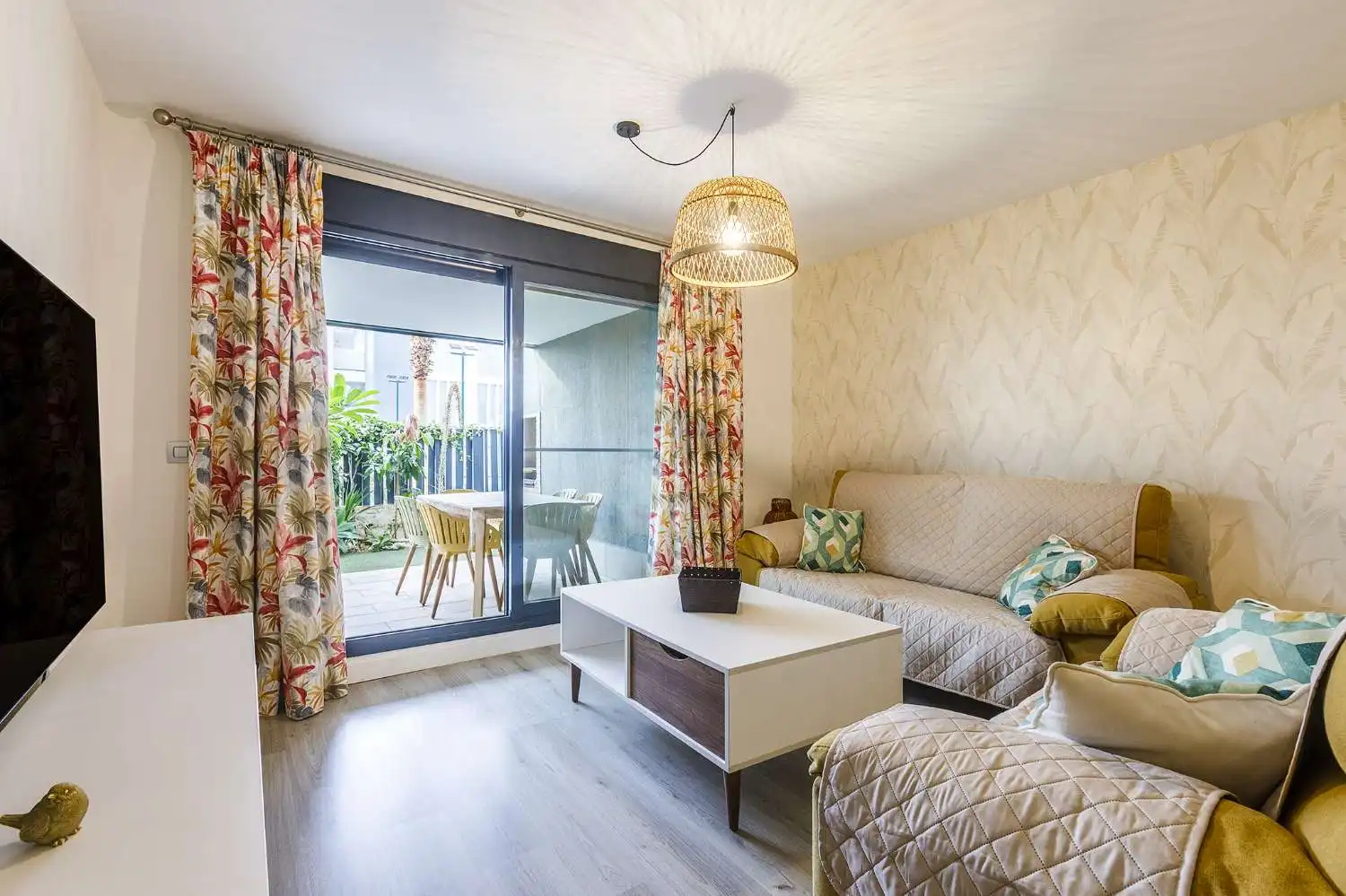 Sala de estar de Apartamento de alquiler en Vélez-Málaga con Terraza