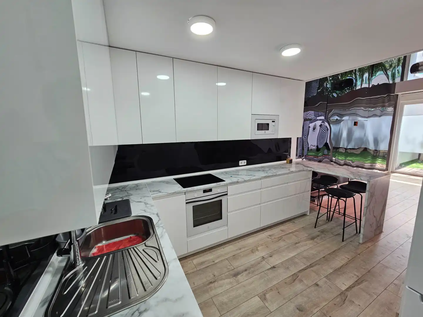Cuina de Loft en venda en Madrid amb Aire condicionat, Calefacció i Jardí privat