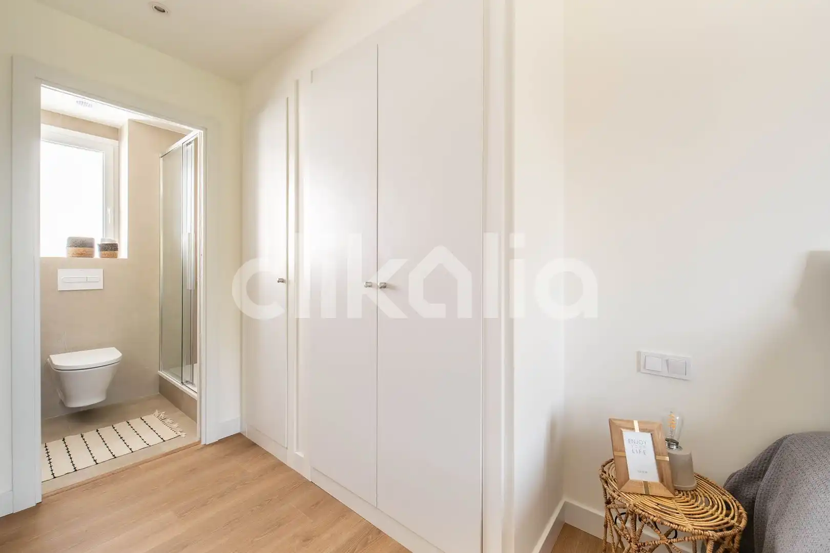 Schlafzimmer von Wohnung zum Verkauf in Madrid mit Klimaanlage, Heizung und Privatgarten
