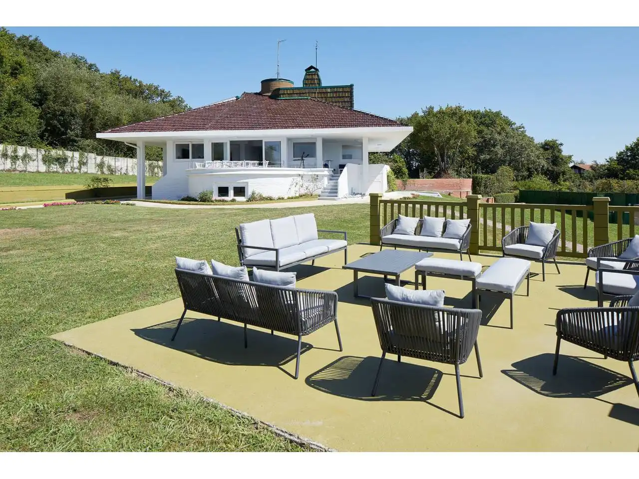 Terrassa de Casa o xalet en venda en Hondarribia amb Calefacció, Jardí privat i Terrassa