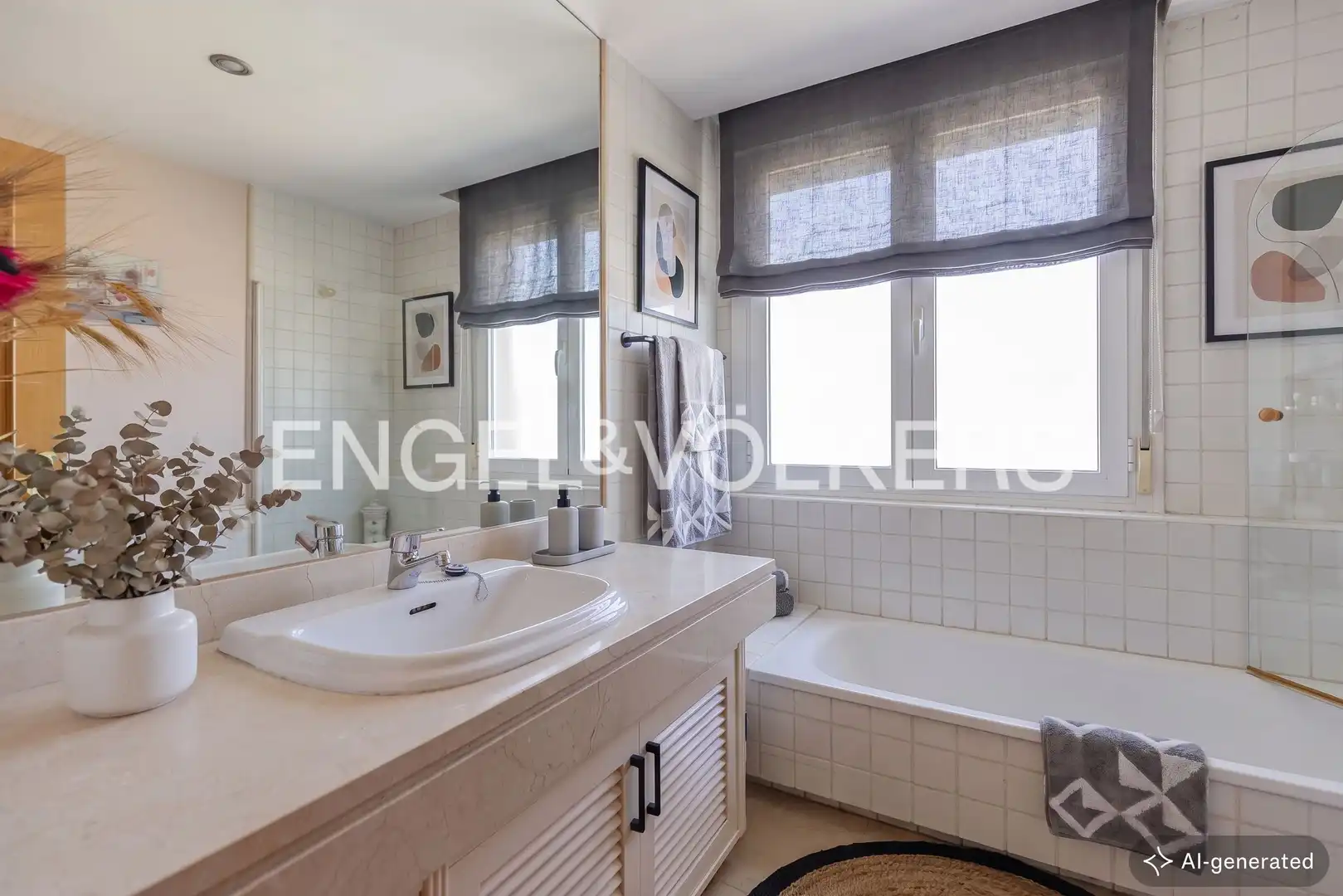 Bathroom of Houses for sale in Madrid  with Air Conditioner, Heating and Private garden