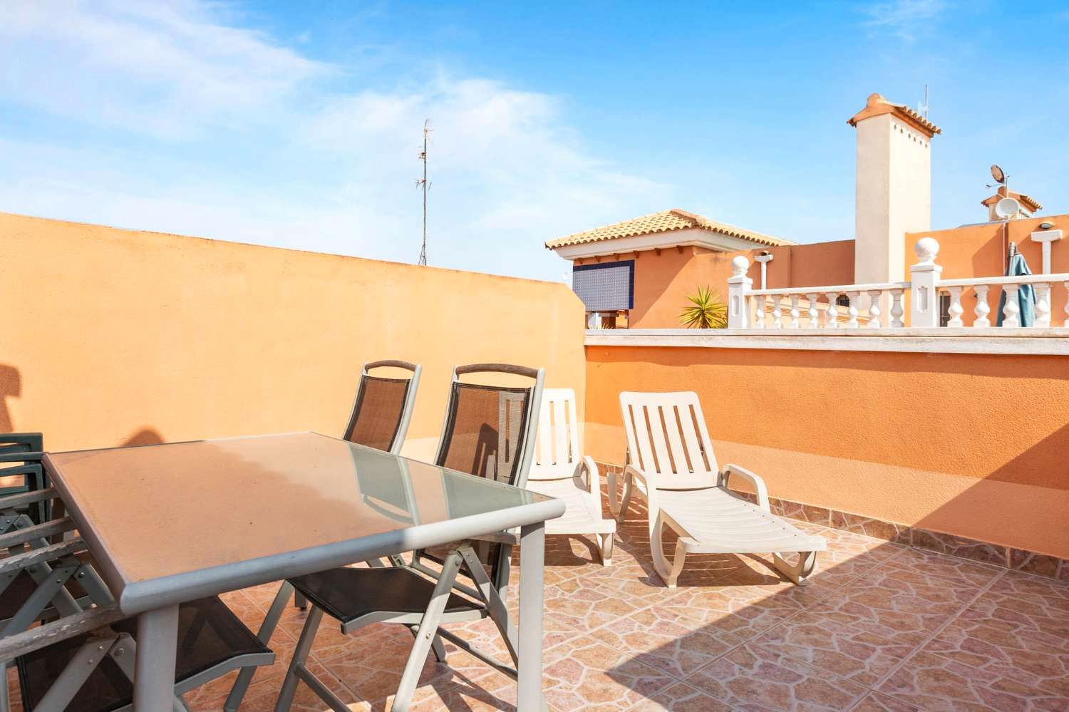 Terrace of Duplex for sale in Orihuela  with Air Conditioner, Heating and Terrace