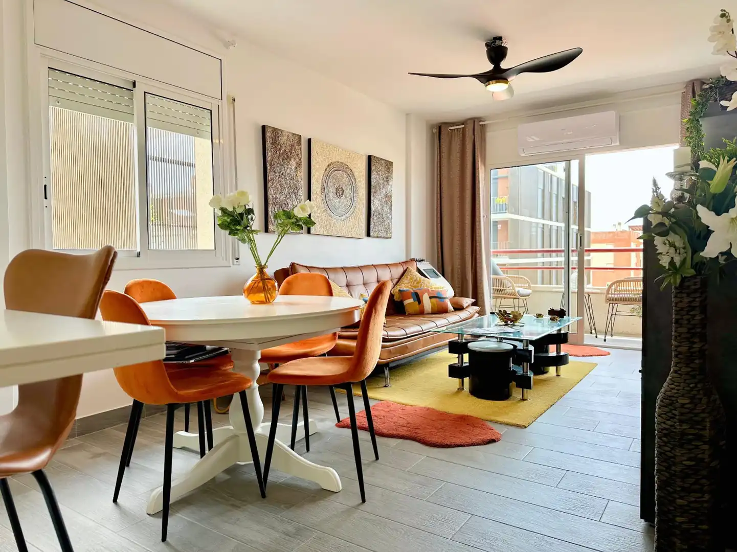 Sala de estar de Ático en venta en Calafell con Aire acondicionado, Calefacción y Terraza