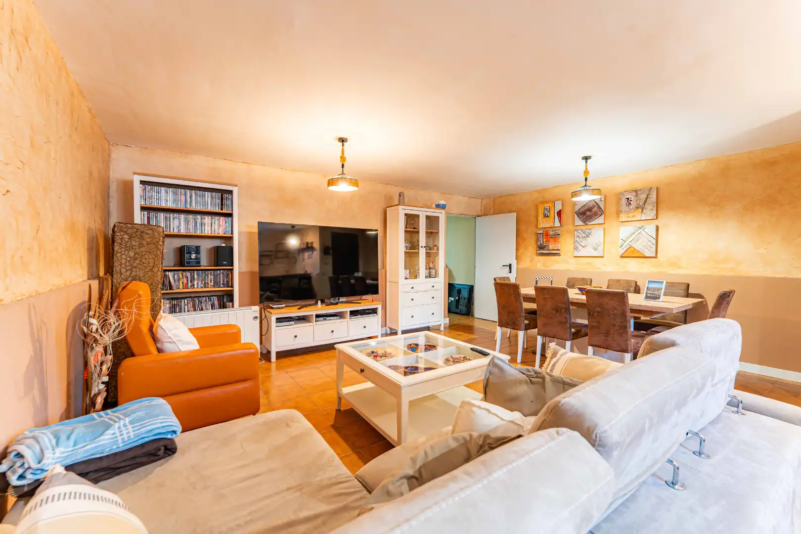 Living room of Detached homes for sale in Arroyomolinos (Madrid)  with Heating, Private garden and Community pool