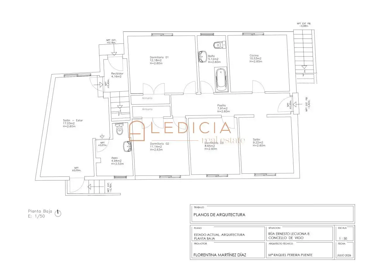 Houses for sale in Vigo   with Heating, Private garden and Terrace