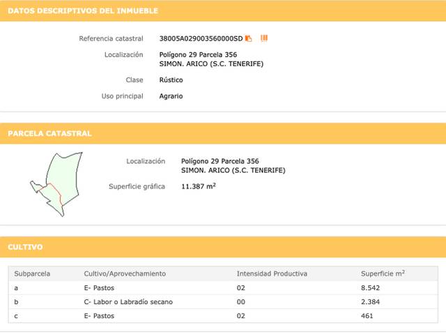 Terreno residencial en Venta en N/A en Chimiche