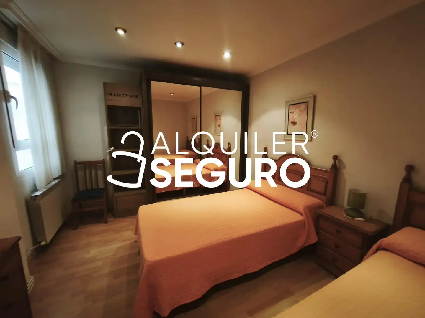 Habitación de Piso de alquiler en Zaragoza con Aire acondicionado, Calefacción y Terraza
