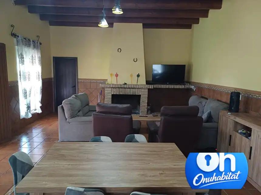 Wohnzimmer von Country house zur Miete in Huelva