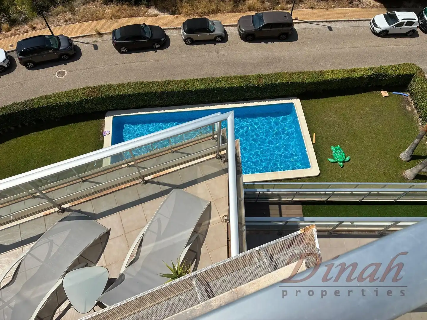 Piscina de Apartamento de alquiler en Altea con Aire acondicionado, Calefacción y Terraza