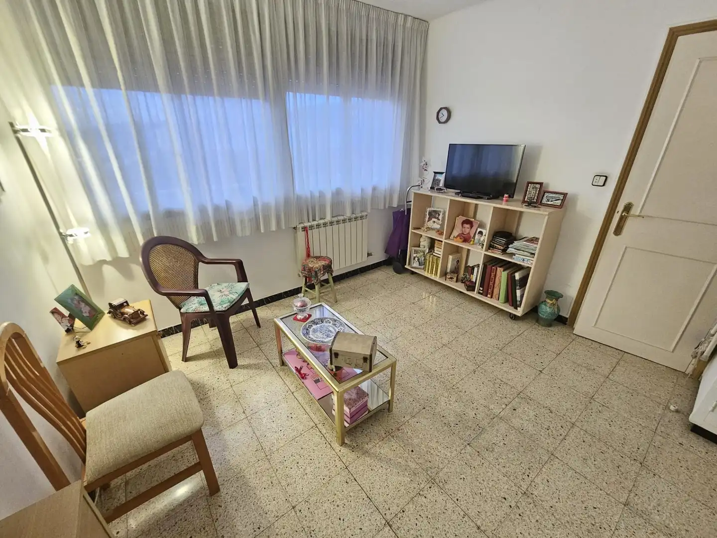 Sala de estar de Piso en venta en Malgrat de Mar con Calefacción, Trastero y Balcón