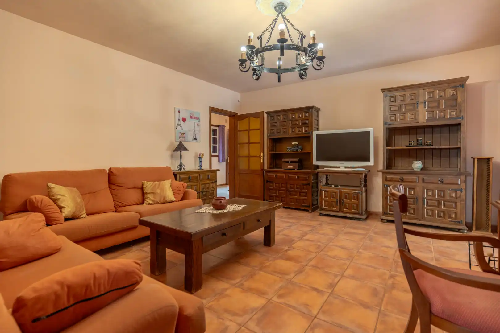 Sala d'estar de Casa o xalet en venda en Arona amb Moblat
