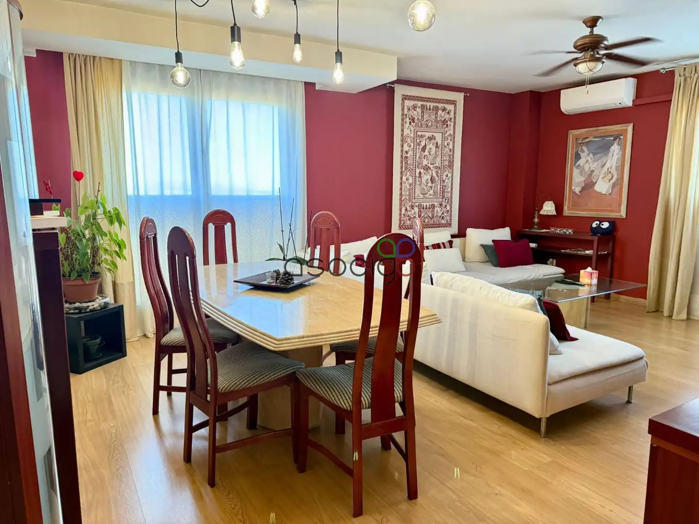 Dining room of Flat for sale in Guadalajara  with Air Conditioner, Heating and Storage room