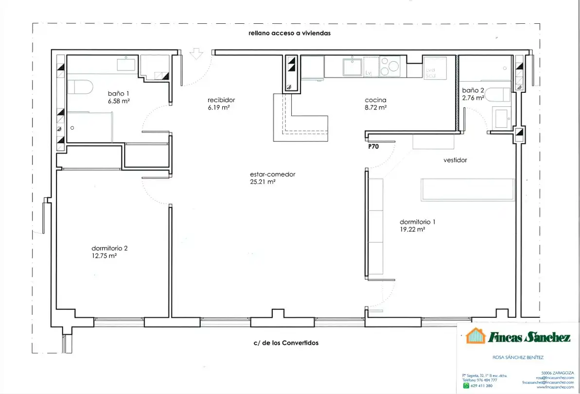 Appartement avec ascenseur à louer à Plaza de Nuestra Señora del Pilar 7, imagen 3