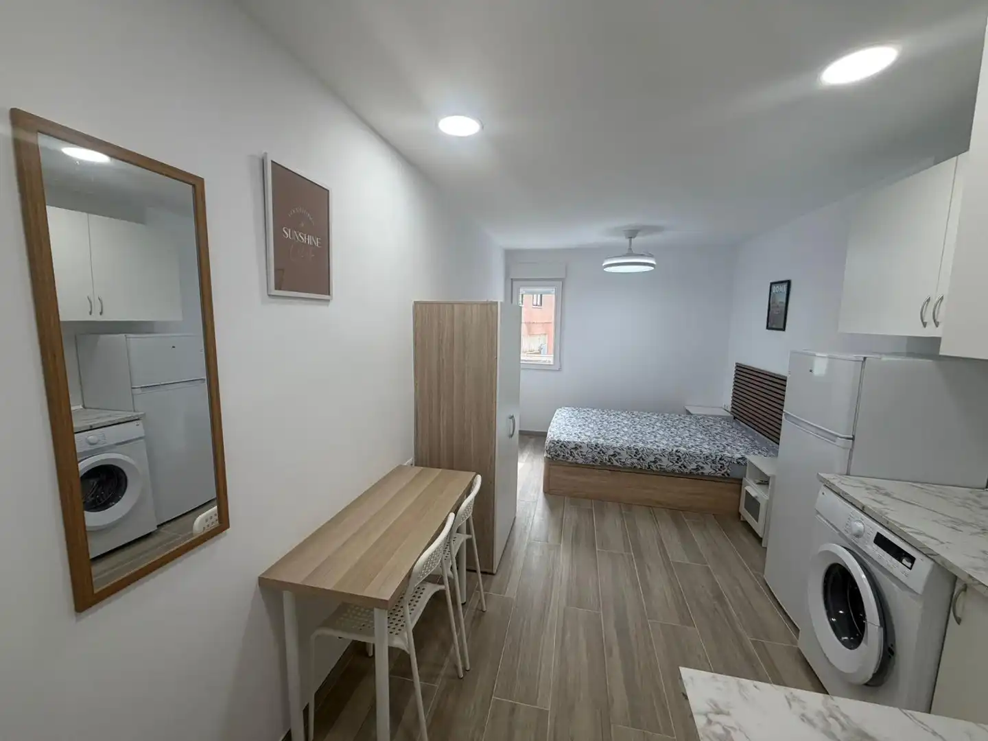 Habitación de Estudio de alquiler en Fuenlabrada con Aire acondicionado, Calefacción y Amueblado