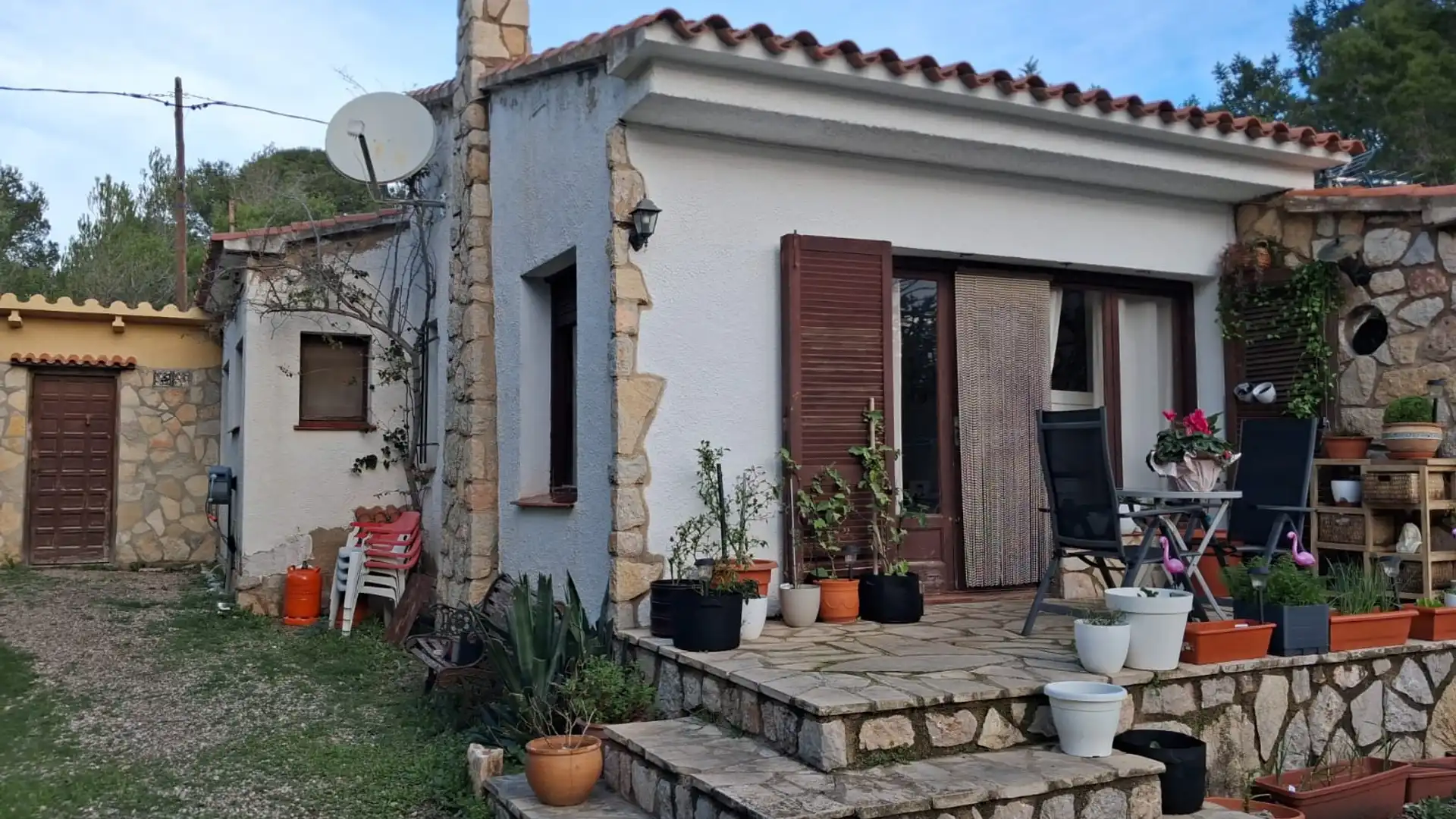 Vista exterior de Casa o chalet en venta en Vandellòs i l'Hospitalet de l'Infant con Jardín privado, Terraza y Trastero