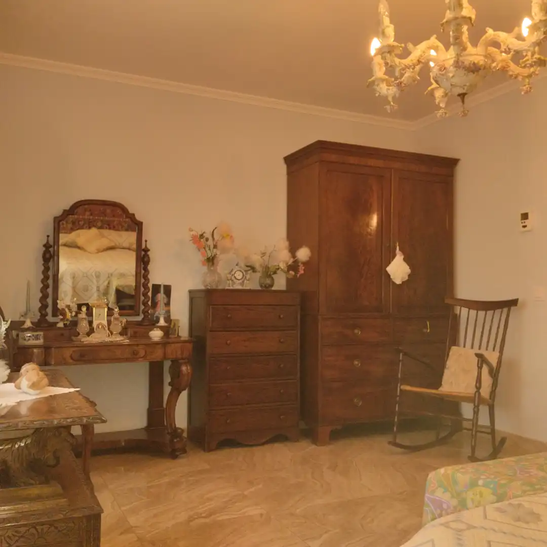 Dormitori de Casa o xalet en venda en El Escorial amb Calefacció, Jardí privat i Parquet