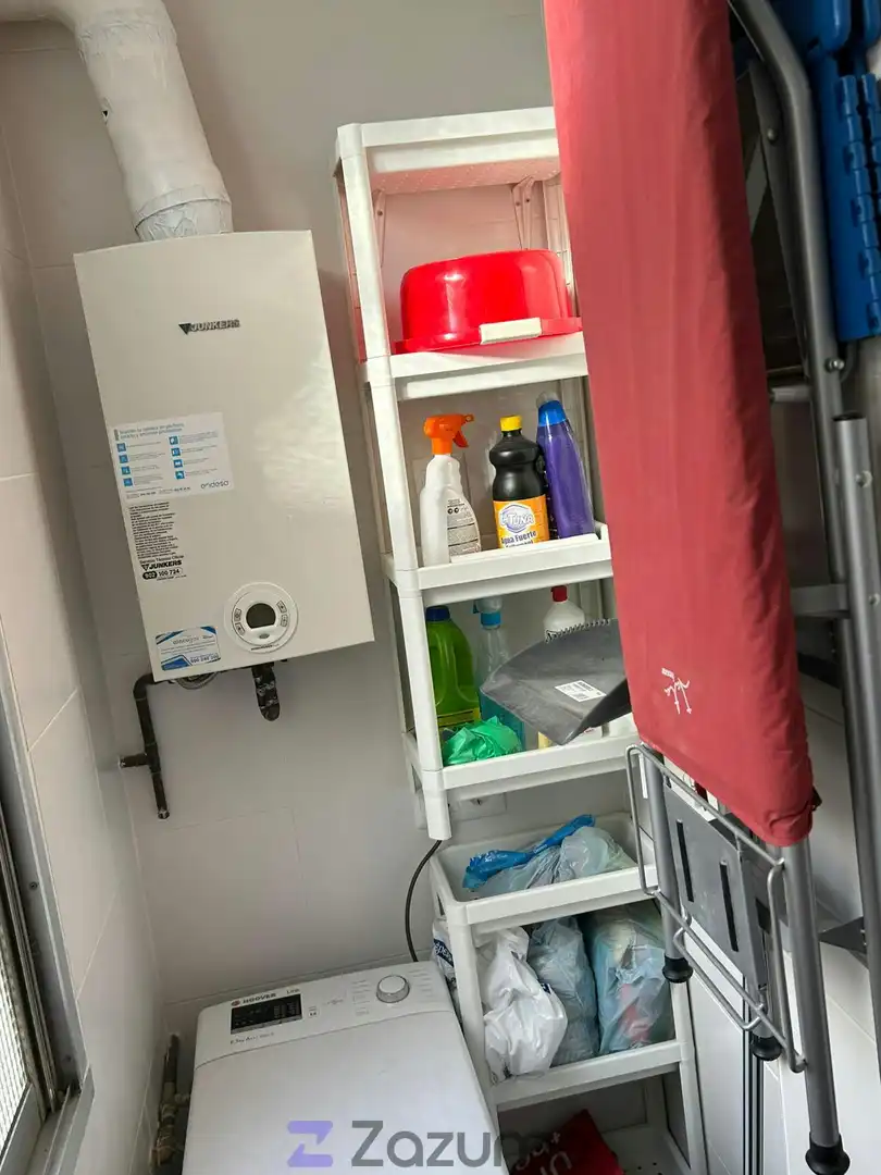 Cocina de Piso de alquiler en Málaga con Aire acondicionado, Calefacción y Parquet