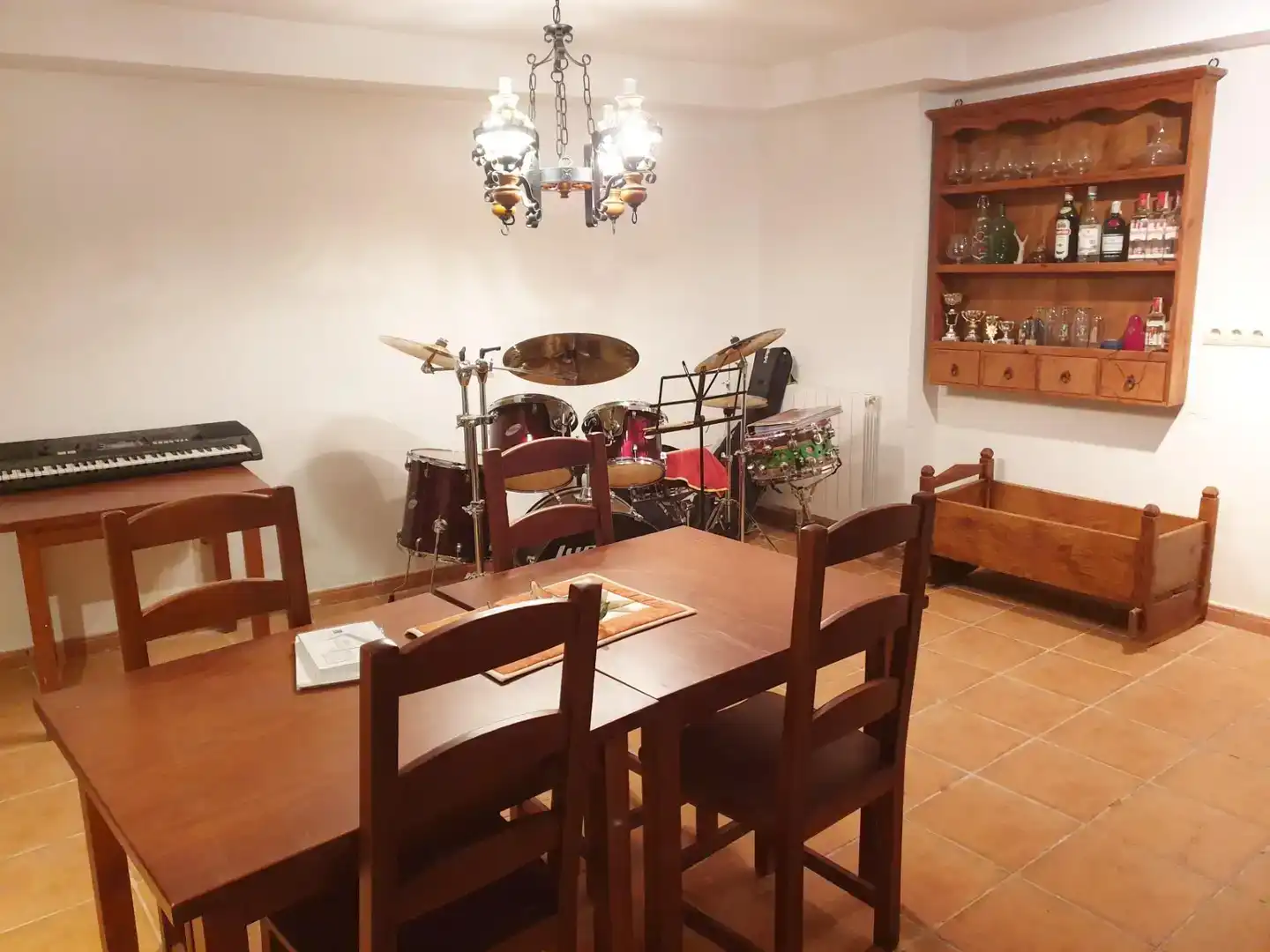 Menjador de Casa o xalet en venda en Castiello de Jaca amb Balcó