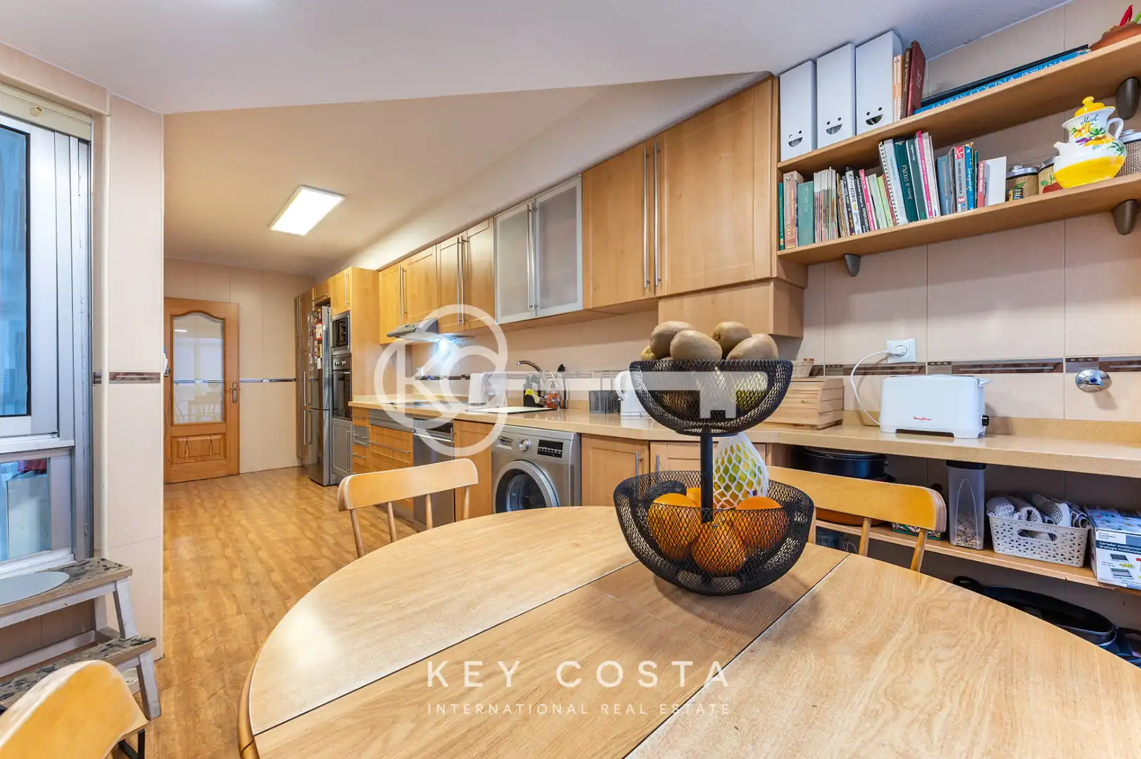 Kitchen of Flat for sale in Alicante / Alacant  with Air Conditioner, Heating and Oven