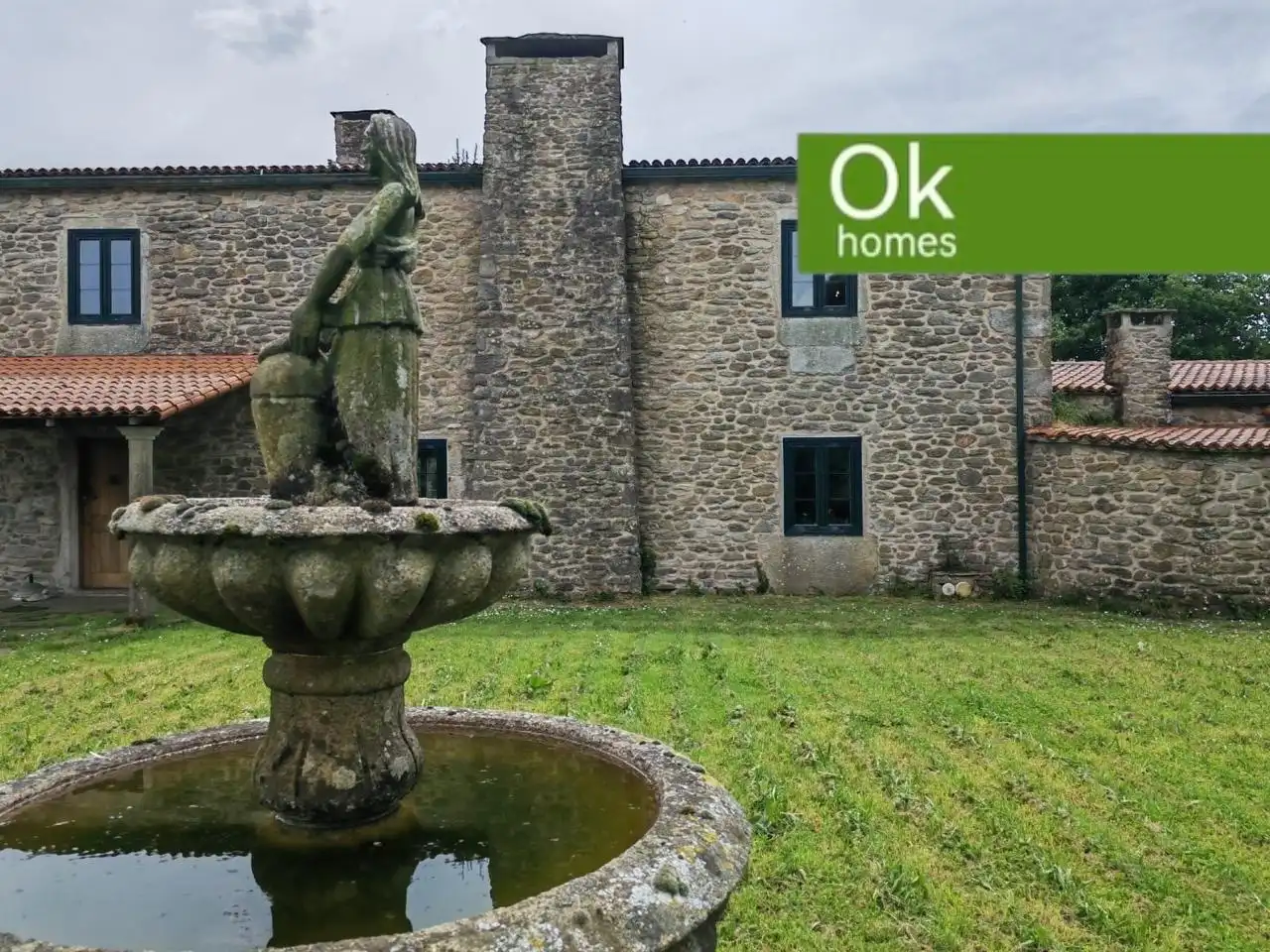 Außenansicht von Country house zum Verkauf in Sobrado (A Coruña) mit Heizung, Privatgarten und Parkett