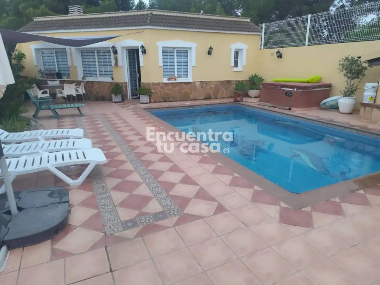Piscina de Casa o chalet en venta en La Nucia con Aire acondicionado, Calefacción y Jardín privado
