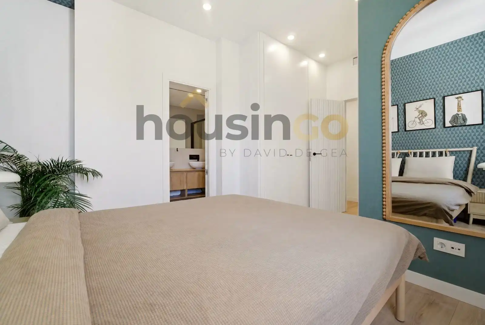Habitación de Piso de alquiler en Madrid con Aire acondicionado, Calefacción y Parquet