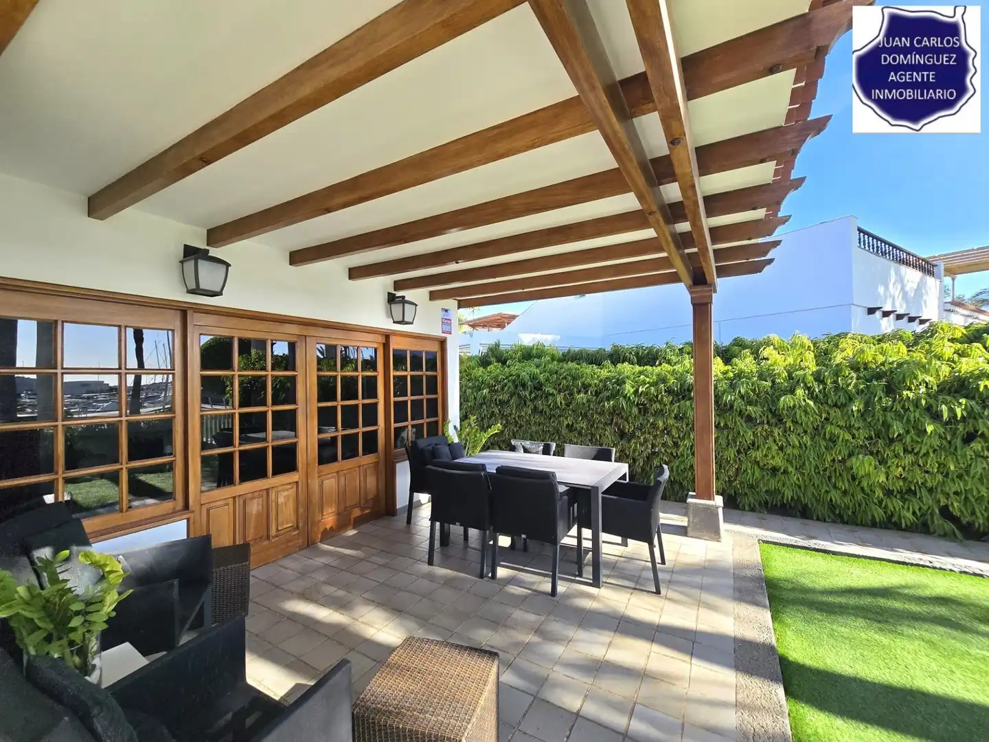 Terraza de Casa o chalet de alquiler en San Bartolomé de Tirajana con Aire acondicionado, Jardín privado y Terraza