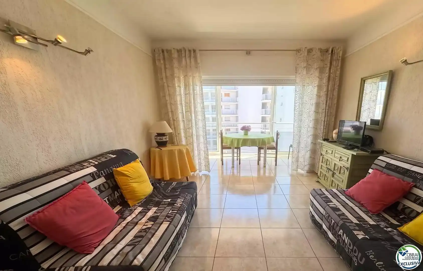 Bedroom of Flat for sale in Roses  with Terrace and Furnished