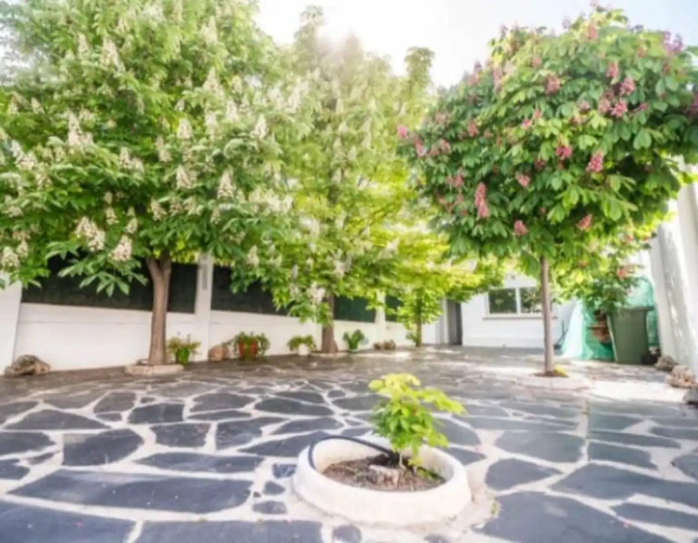 Vista exterior de Casa o chalet en venta en San Martín de la Vega con Aire acondicionado, Calefacción y Jardín privado