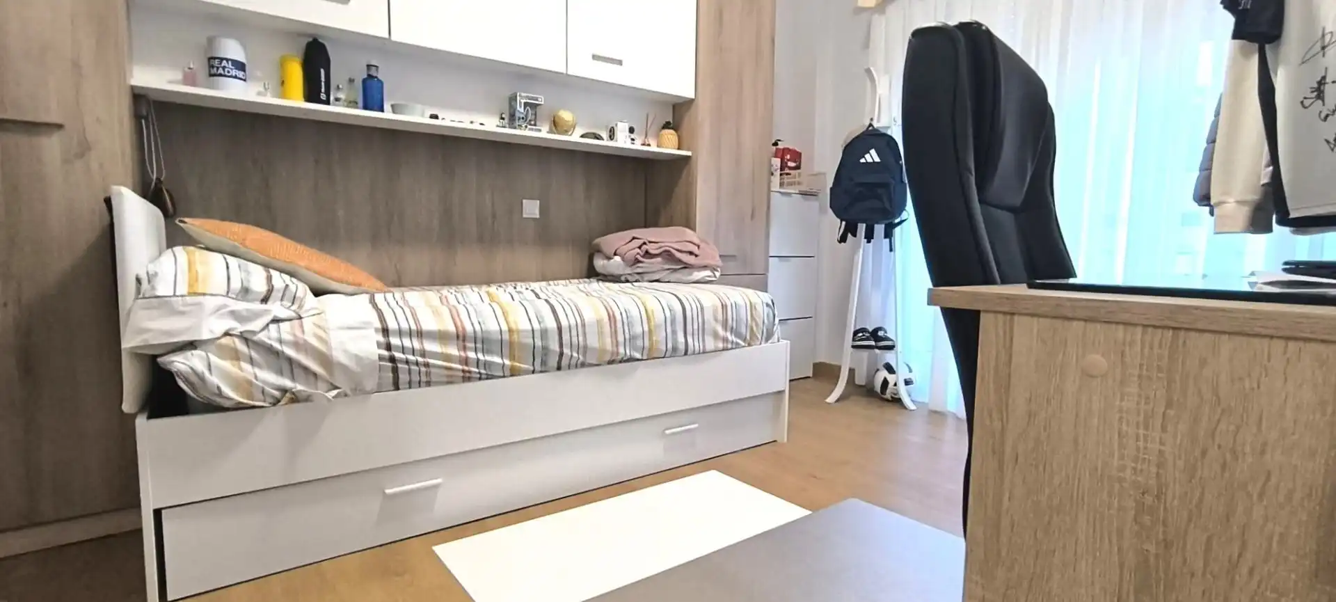 Bedroom of Flat for sale in  Logroño  with Heating and Terrace