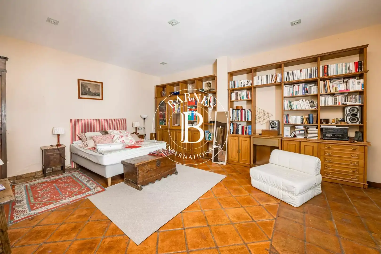 Habitación de Casa o chalet en venta en Alcázar de San Juan con Jardín privado, Piscina y Amueblado