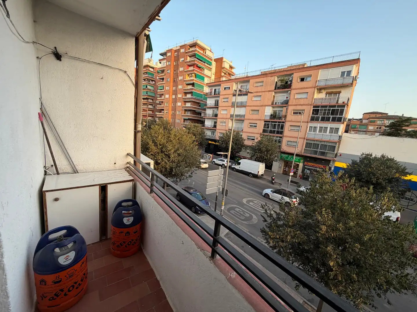 Terrassa de Pis de lloguer en Granada amb Moblat, Forn i Rentadora