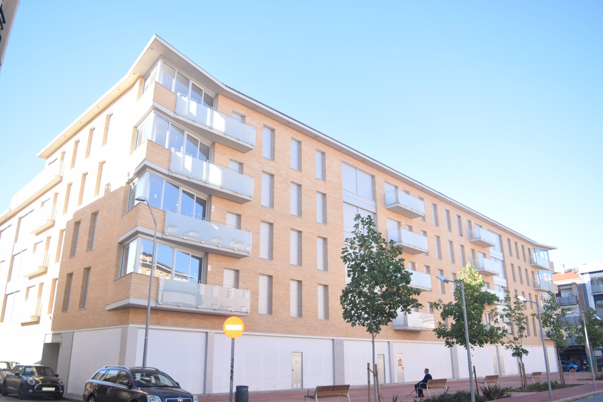 Exterior view of Flat to rent in Girona Capital  with Heating and Balcony