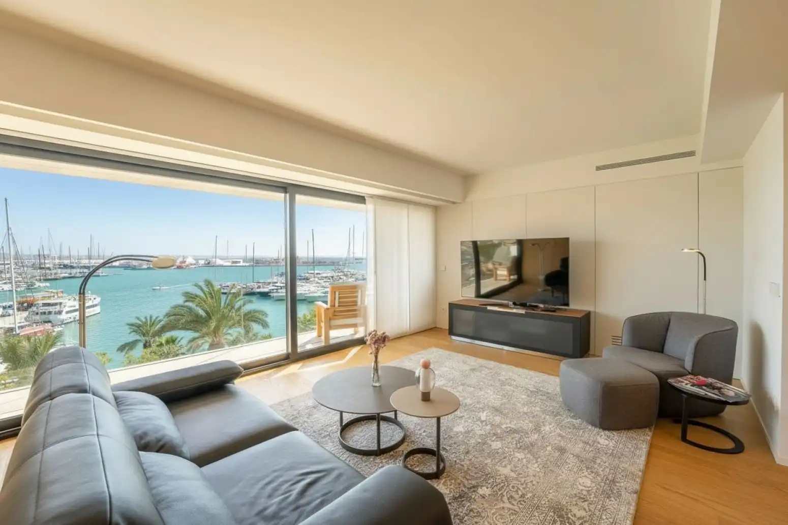 Sala d'estar de Pis en venda en Alcúdia amb Aire condicionat, Terrassa i Traster