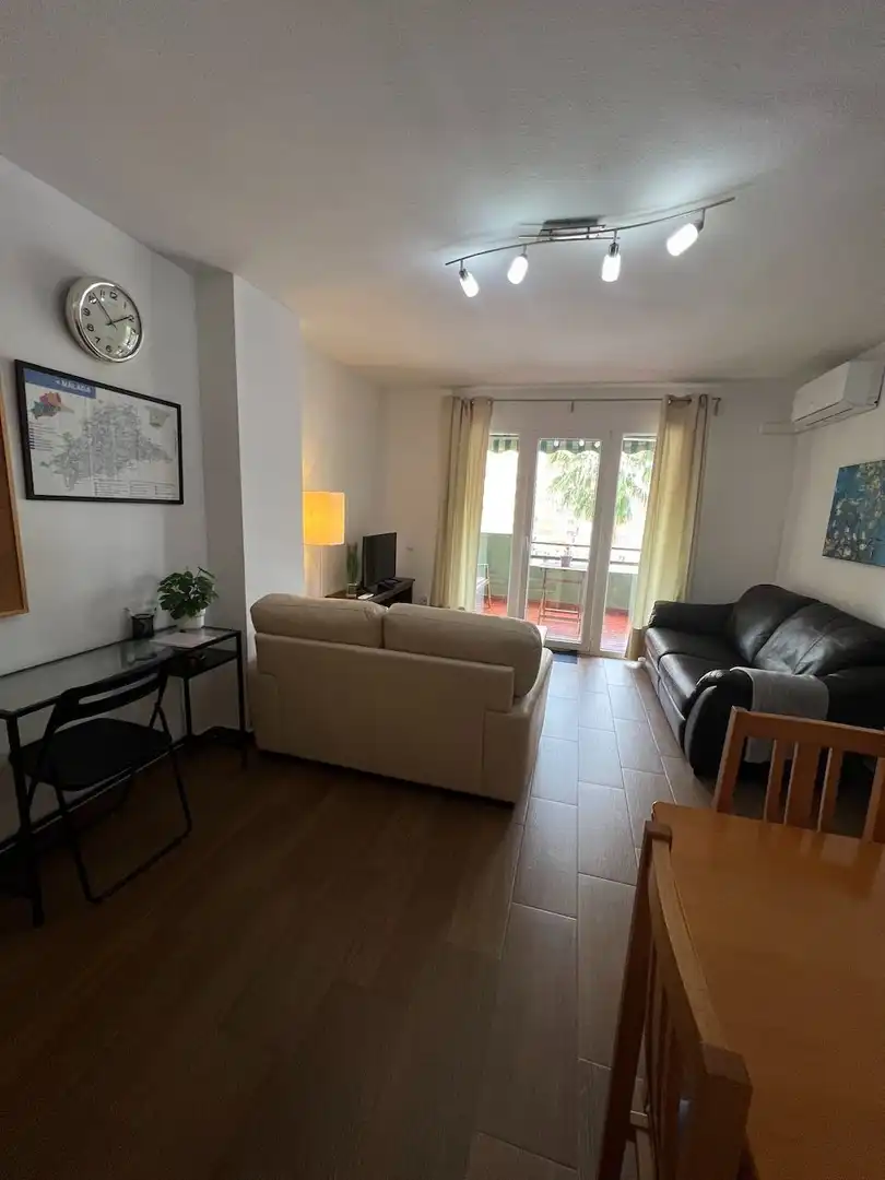 Sala d'estar de Pis en venda en Málaga amb Aire condicionat, Calefacció i Terrassa