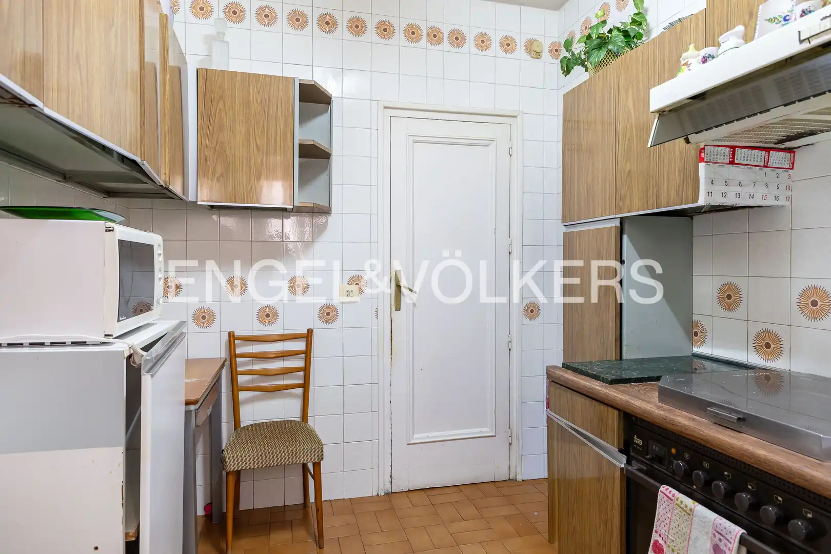 Kitchen of Flat for sale in Madrid  with Heating, Terrace and Balcony
