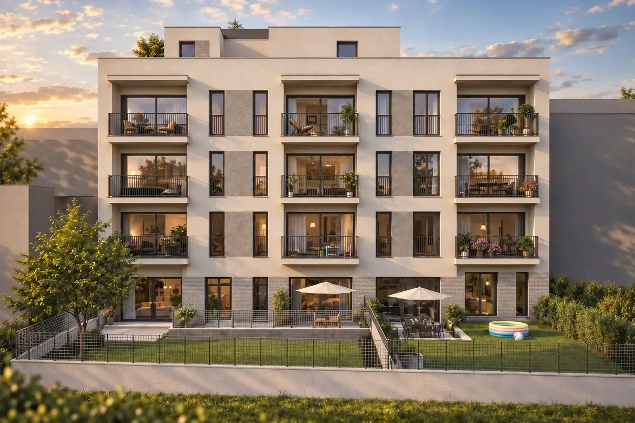 New build Flat with terrace for sale in Carrer del Comtat d'Osona