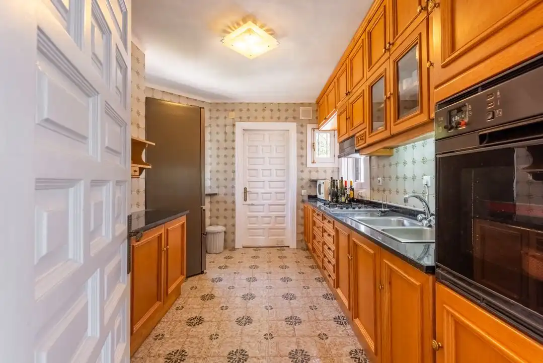 Cocina de Casa o chalet de alquiler en Estepona con Aire acondicionado, Terraza y Amueblado