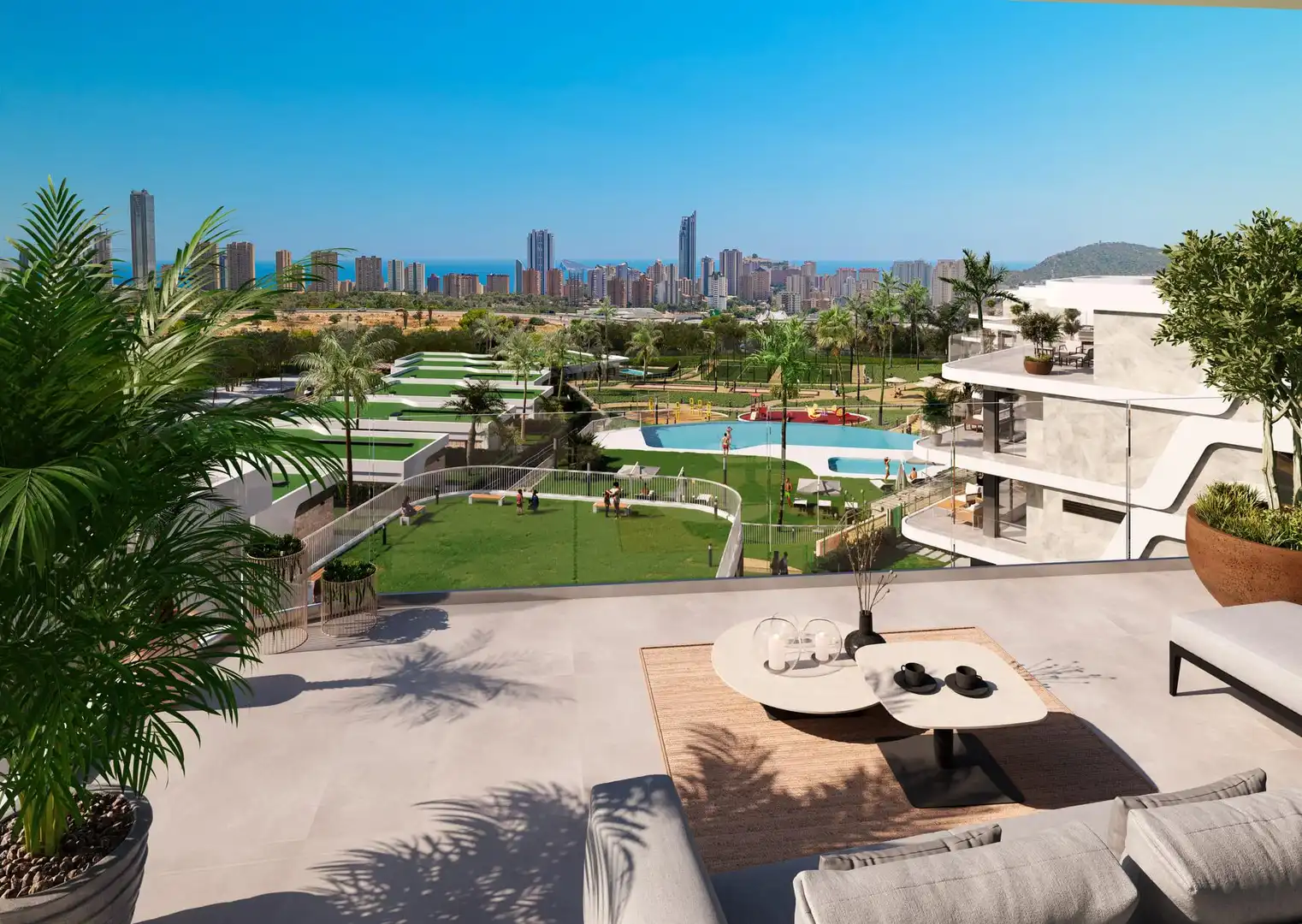 Apartment mit Pool zum Verkauf in Golf Bahía, imagen 32