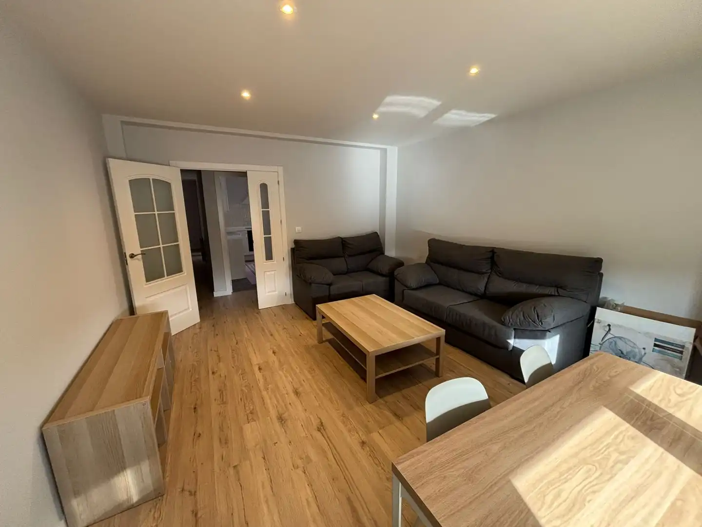 Living room of Flat for rent in Ciudad Real  with Heating, Terrace and Furnished