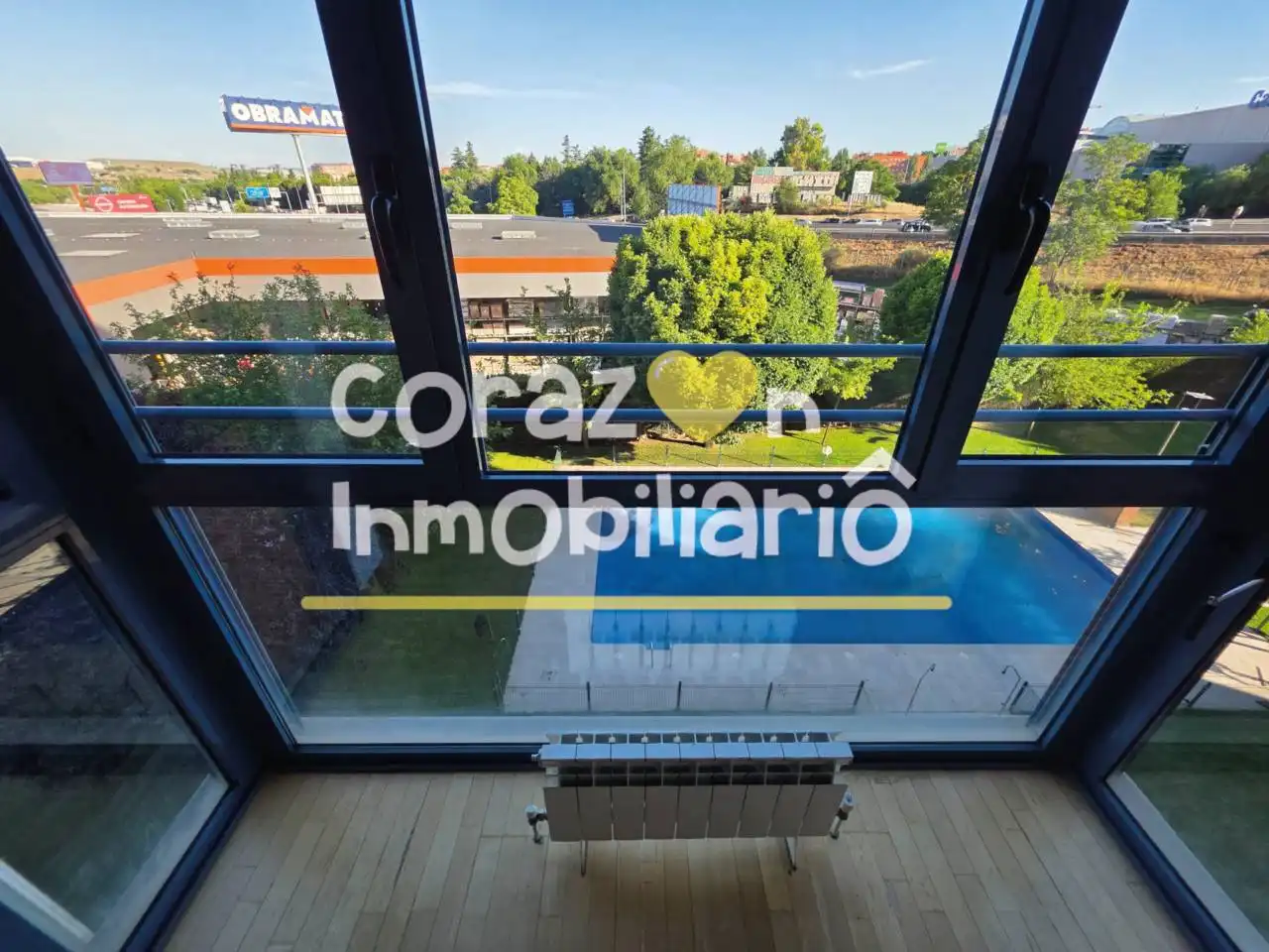 Balcony of Flat for sale in Madrid  with Heating, Parquet flooring and Storage room