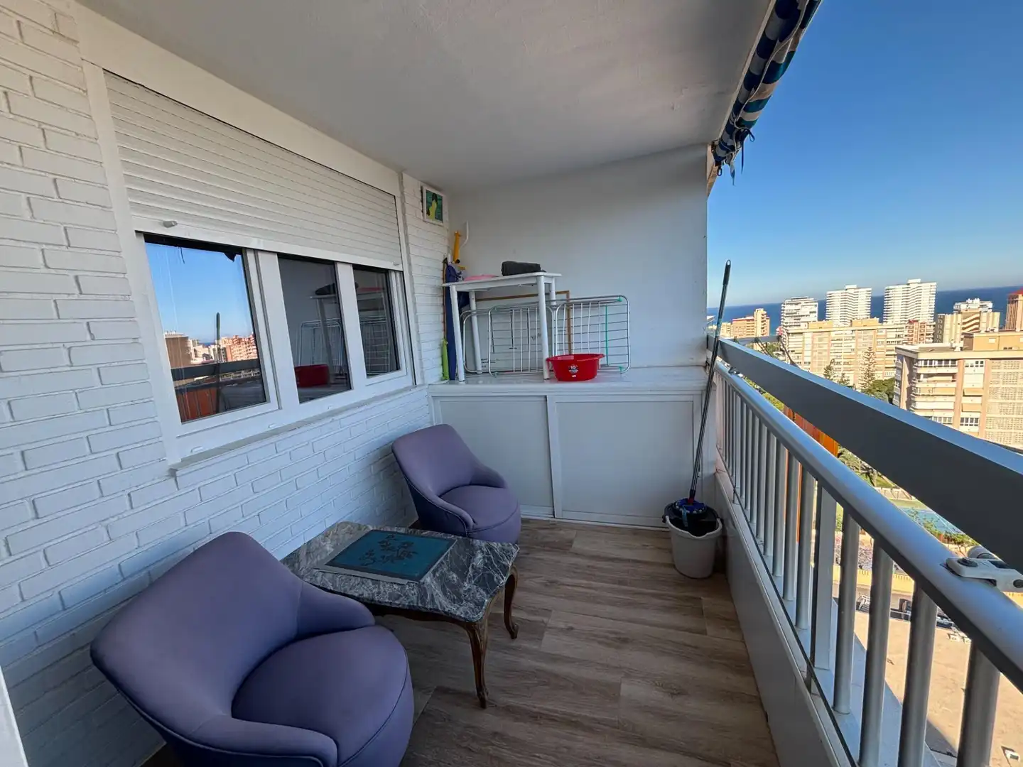 Terraza de Ático en venta en Alicante / Alacant con Amueblado y Piscina comunitaria